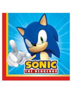 Tovagliolo tovaglioli Sonic "The Hedgehog" 20pz FESTIVO...