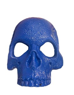 Maschera Halloween 16x20cm teschio 491662140