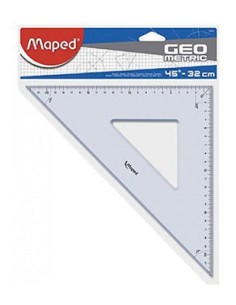 Righello del triangolo geometrico – (mappato) Squadra 32°...