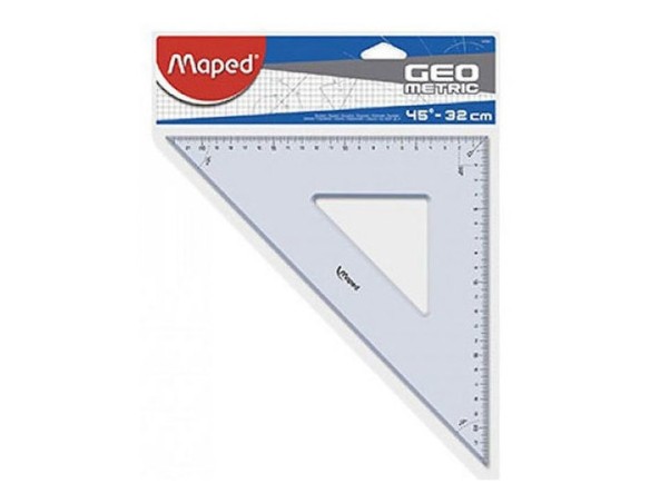 Righello del triangolo geometrico – (mappato) Squadra 32° gradi Cm 45