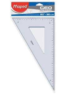 Righello del triangolo geometrico – (mappato) Squadra 32°...