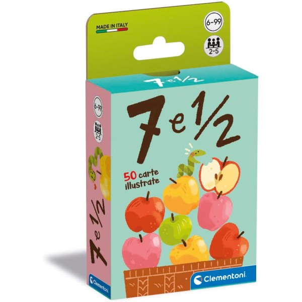 Clementoni- 7 e Mezzo-Carte 6 Anni, Gioco da...