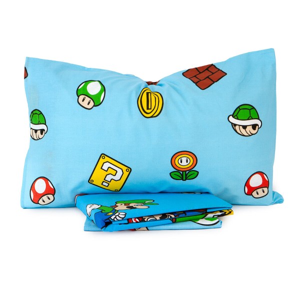 Set Lenzuolo Completo Letto Puro Cotone Super...