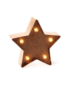 Legami ! MINI LUCE DECORATIVA LEGAMI GOLD ROSE STARS