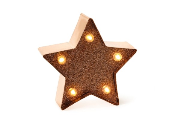 Legami ! MINI LUCE DECORATIVA LEGAMI GOLD ROSE STARS