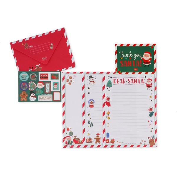 Legami ! SANTA CLAUS LETTER KIT LETTERA BABBO...