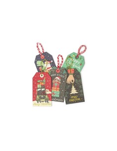 Legami ! SET DA 10 ETICHETTE CHIUDI PACCO GIFT TAGS LEGAMI