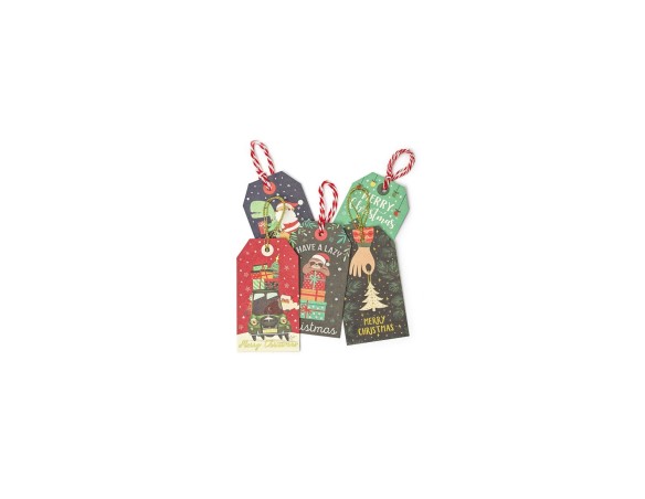 Legami ! SET DA 10 ETICHETTE CHIUDI PACCO GIFT TAGS LEGAMI