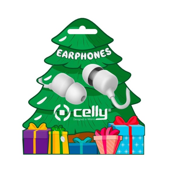 Celly XMASEARTREEWH cuffia e auricolare Cablato...