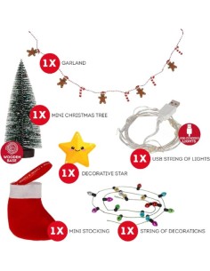 Legami ! KIT DECORAZIONI NATALIZIE DA SCRIVANIA LEGAMI 2