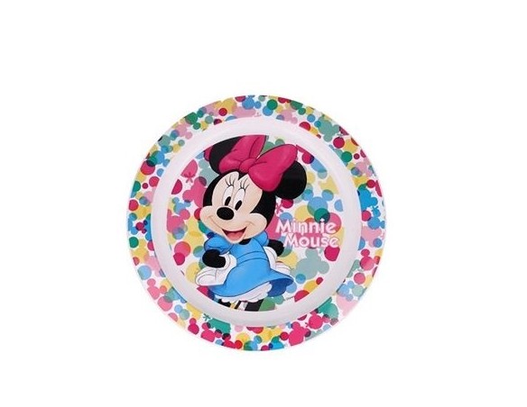 Minnie | PIATTO PIANO 22 CM MINNIE MICROONDE