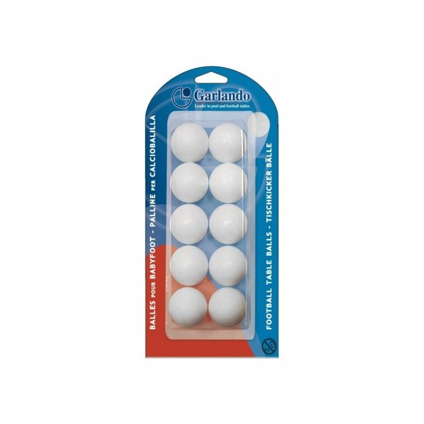 BLISTER 10 PALLINE BIANCHE BILIARDINO...