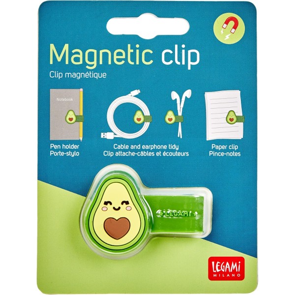 Legami - Clip Magnetica, 4,8x3,3 cm, Set di...