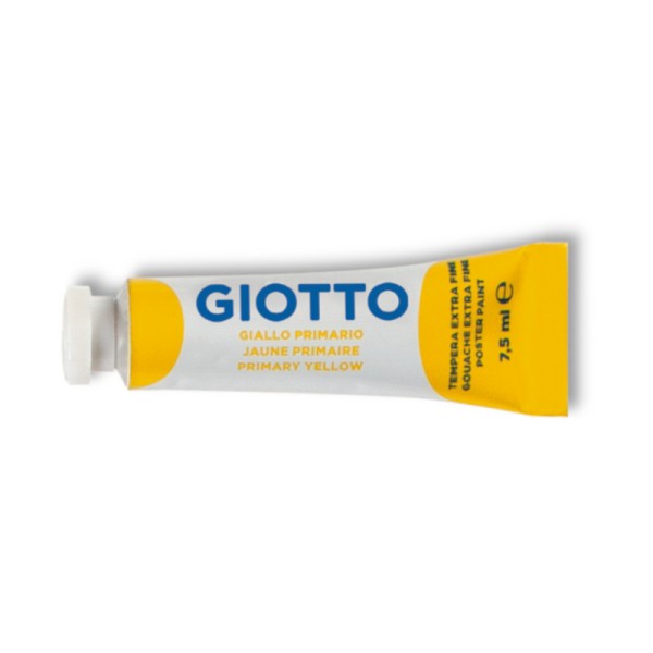 TEMPERA PRONTA GIALLO PRIMARIO DA 7,5 ML - 02