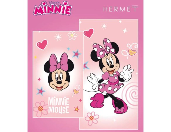 Minnie | Set bagno spugna asciugamano + ospite Minnie