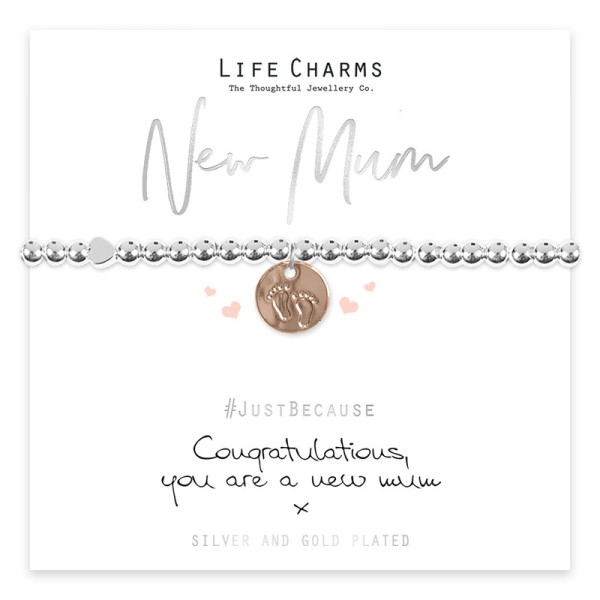 LIFE CHARMS Ciondoli della vita: neo mamma –...