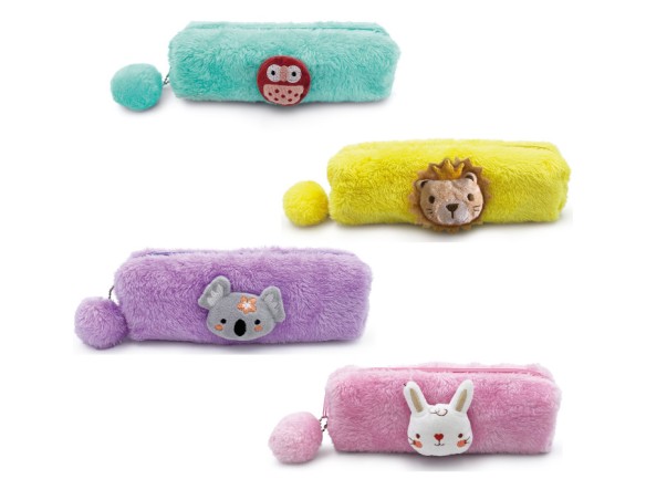 ASTUCCIO BUSTINA PELUCHE 23X8 SACCUCCIOLO MY FLUFFIES LEBEZ