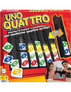 UNO Quattro - Combina l'abilità di abbinare il colore o...