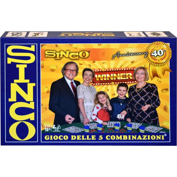 Sinco - Gioco Da Tavolo, Edizione Speciale 40°...