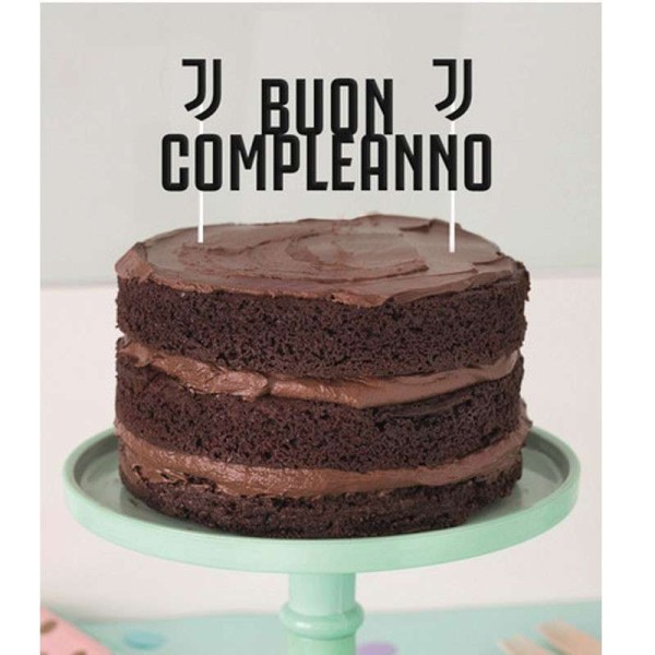 Decorazione per torta Buon Compleanno Ufficiale...