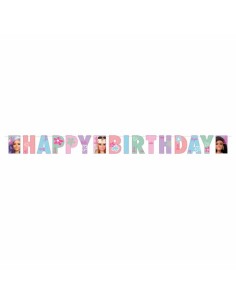 Festone Happy Birthday Barbie Sweet Life 2mt compleanno...