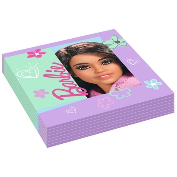 Tovaglioli 33x33 cm Barbie Sweet Life 16 pezzi...