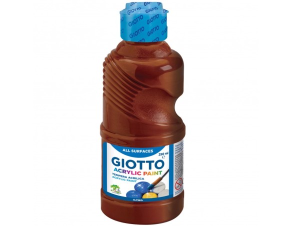 TEMPERA ACRILICA MARRONE GIOTTO 250 ML