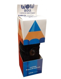 ASTUCCIO ROTOLO WOW ROLL TINTA UNITA ART POOL OVER - NERO...