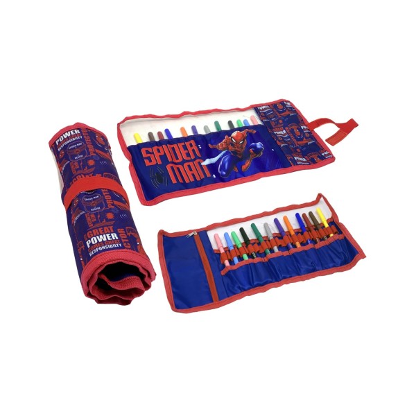 Marvel Spider-Man - Astuccio rotolo bambini...
