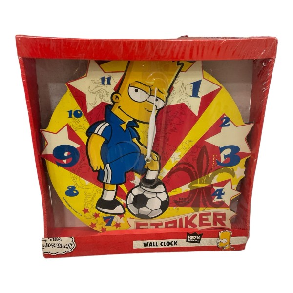 Orologio da parete simpson bart calcio