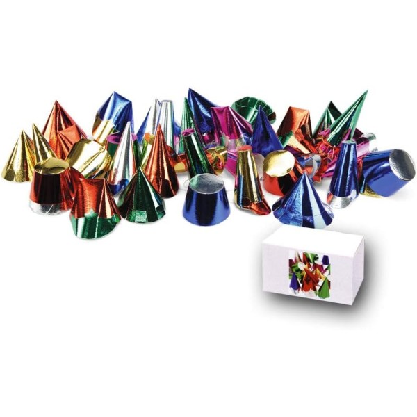 Cappellini mignon metallizzati cotillon...
