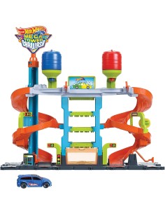 Hot Wheels - Hot Wheels City Mega Torre Autolavaggio, 1...