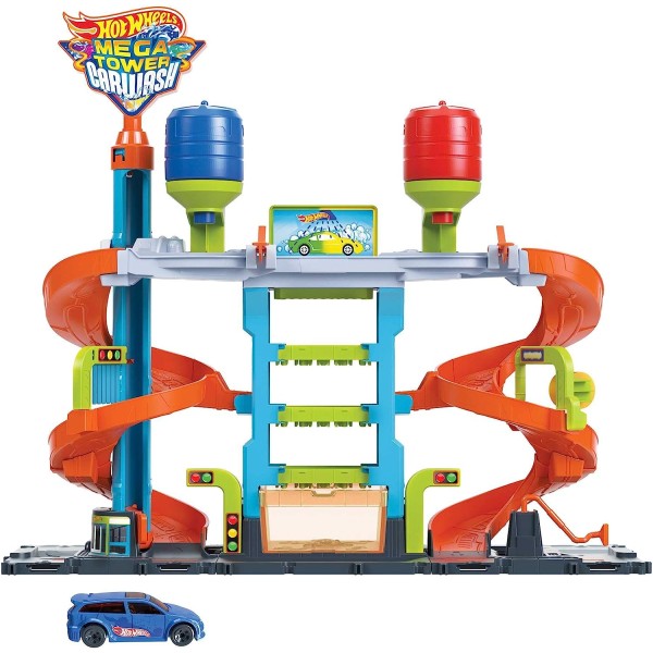 Hot Wheels - Hot Wheels City Mega Torre...