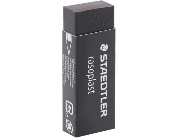 GOMMA Staedtler Gomma rasoplast 65 x 23 x 13 mm, nero, 526 B20-9