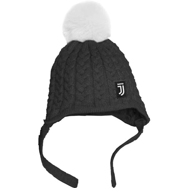Cappello trecce Baby Juventus Tinta Unita con...