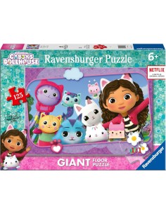 Ravensburger - Puzzle Gabby's Dollhouse, Collezione 125...