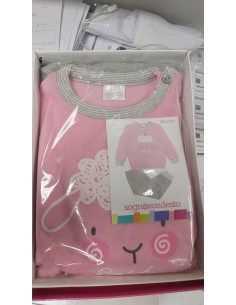 Pigiama in pile baby sognosondesto BAMBINA  "22121"