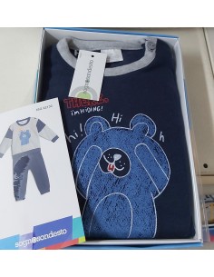 Pigiama in pile baby sognosondesto BAMBINO  "22130"