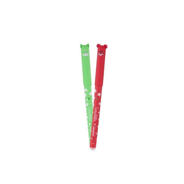 Penna gel cancellotta cancellabile Glam natale...