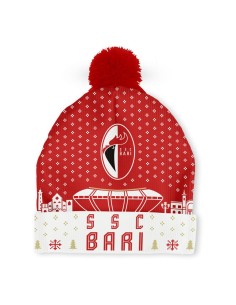 Cappello Natale Bari official ufficiale 2023 2024 SSCBAR0464