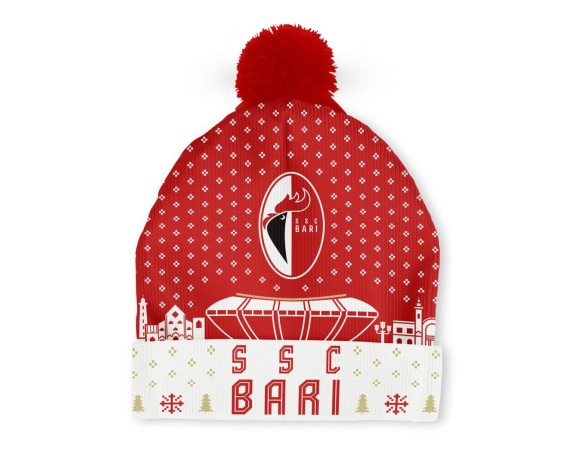 Cappello Natale Bari official ufficiale 2023 2024 SSCBAR0464