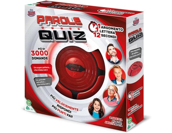 Grandi Giochi - PAROLE QUIZ, QUIZ CON 3000 DOMANDE - GG01324