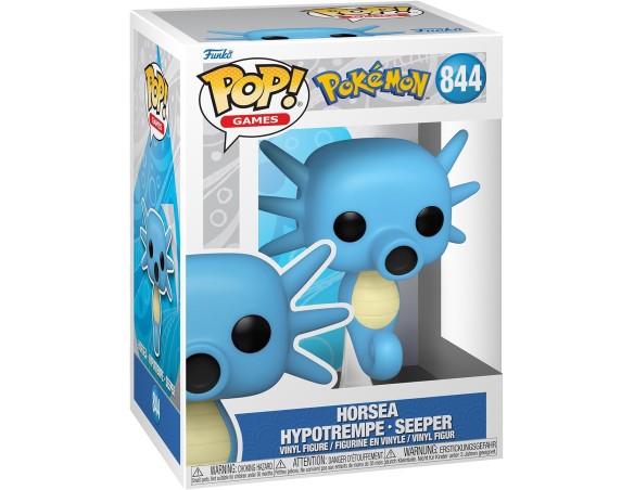 Funko Pop! Games: Pokemon - Horsea - Figura in Vinile da Collezione - Idea Regalo - Merchandising Ufficiale - Giocattoli per Ba