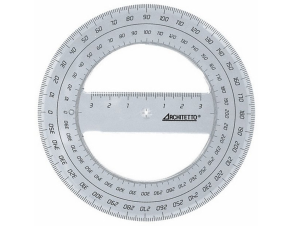 GONIOMETRO 360° ARCHITETTO PO285