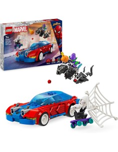 LEGO Marvel Auto da Corsa di Spider-Man e Venom Goblin,...