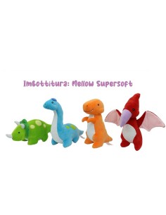 Dinosauri | PELUCHE MELLOW SUPERSOFT DINOSAURO KAWAII 28CM