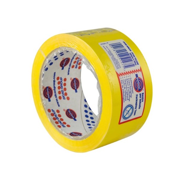 EUROCEL - Nastro adesivo 50mm x 66m Giallo pp36nn
