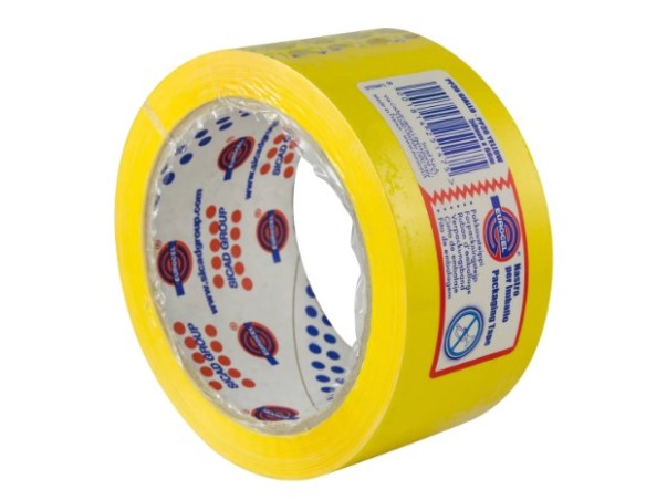 EUROCEL - Nastro adesivo 50mm x 66m Giallo pp36nn