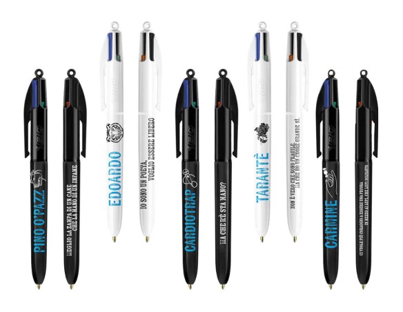 Penna Bic Multicolor Edizione Limitata Mare Fuori