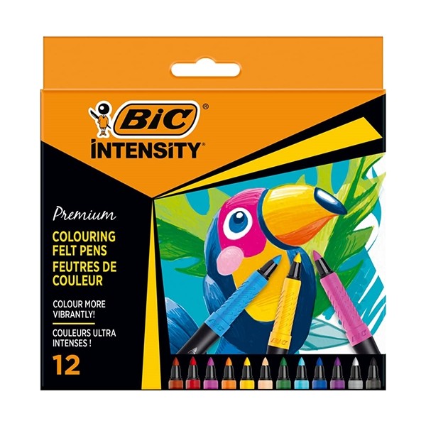 Pennarelli con grip - BIC Intensity Premium -...